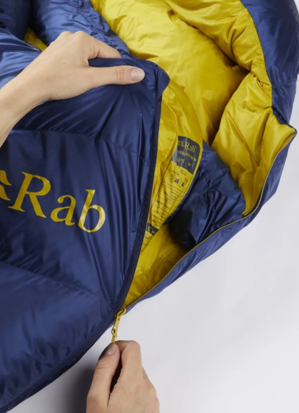 Kolmen Vuodenajan Makuupussit | Rab Equipment Rab Neutrino 400 Left Zip ...